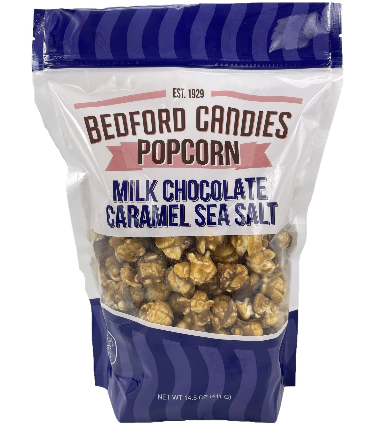 EV05-Milk Chocolate Caramel Sea Salt Gourmet Popcorn