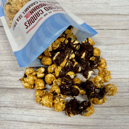 C16-Dark Caramel Sea Salt Gourmet Popcorn